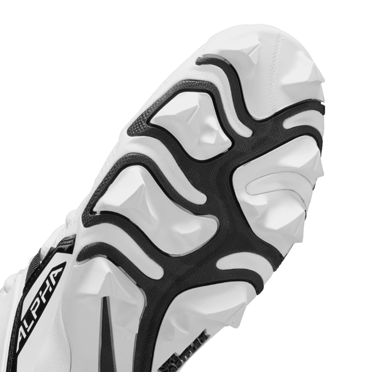 Nike Alpha Menace 3 Shark White Black Angle 4