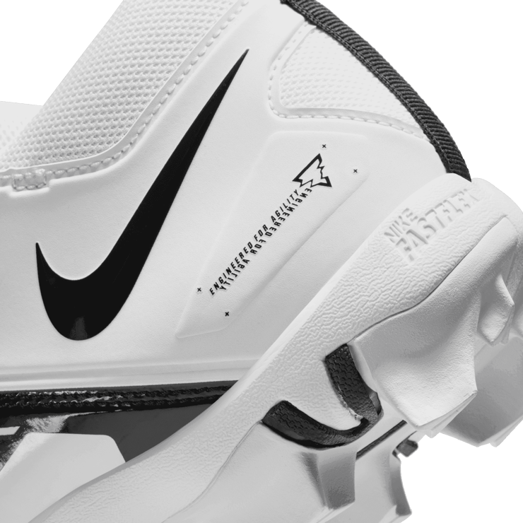 Nike Alpha Menace 3 Shark White Black Angle 6