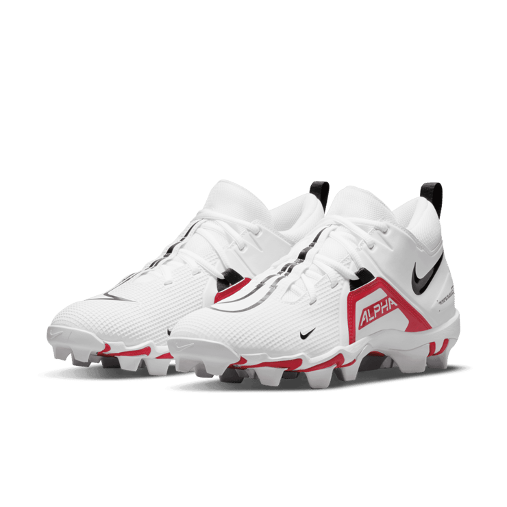 Nike Alpha Menace 3 Shark University Red Angle 2