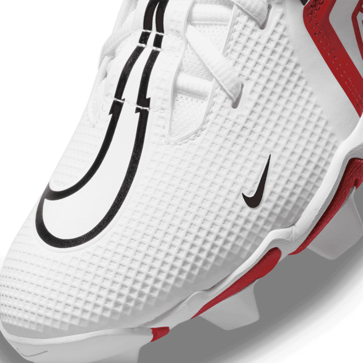 Nike Alpha Menace 3 Shark University Red Angle 5