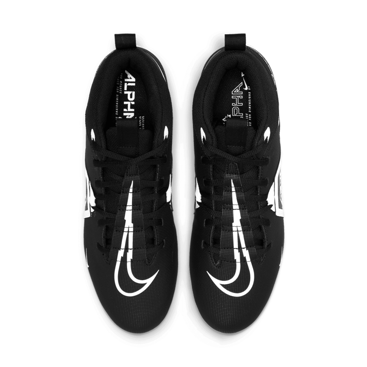 Nike Alpha Menace Varsity 3 Black White Angle 1