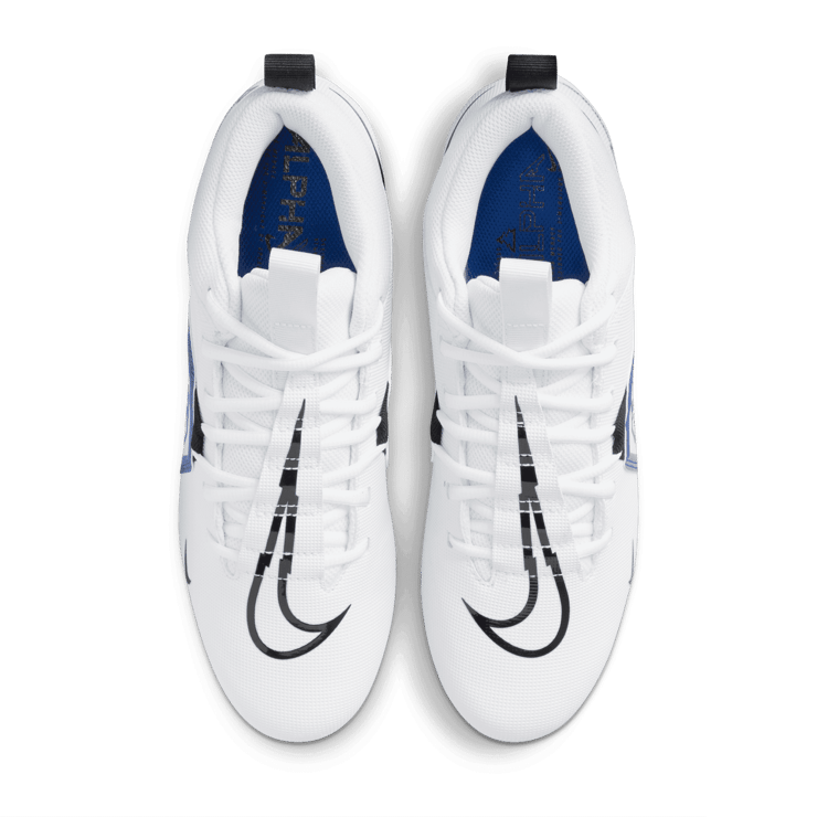 Nike Alpha Menace Varsity 3 White Game Royal Angle 1