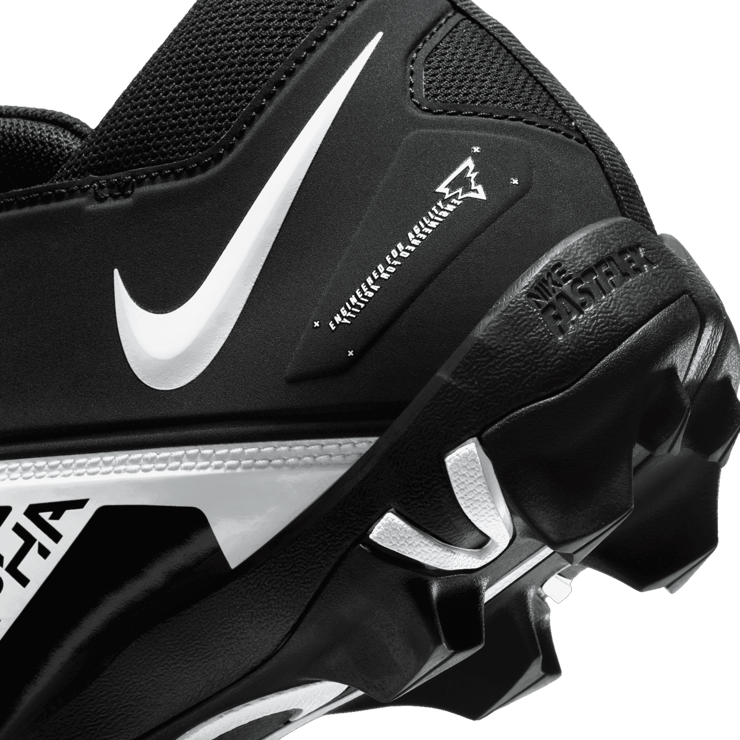 Nike Alpha Menace 3 Shark Black White (Wide) Angle 6