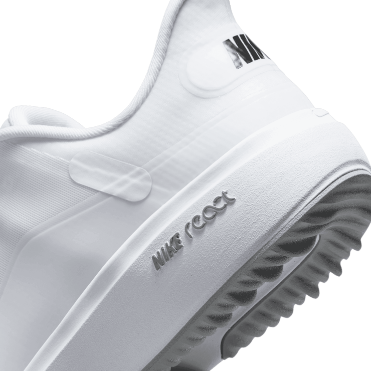 Nike React Ace Tour White Grey (W) Angle 5