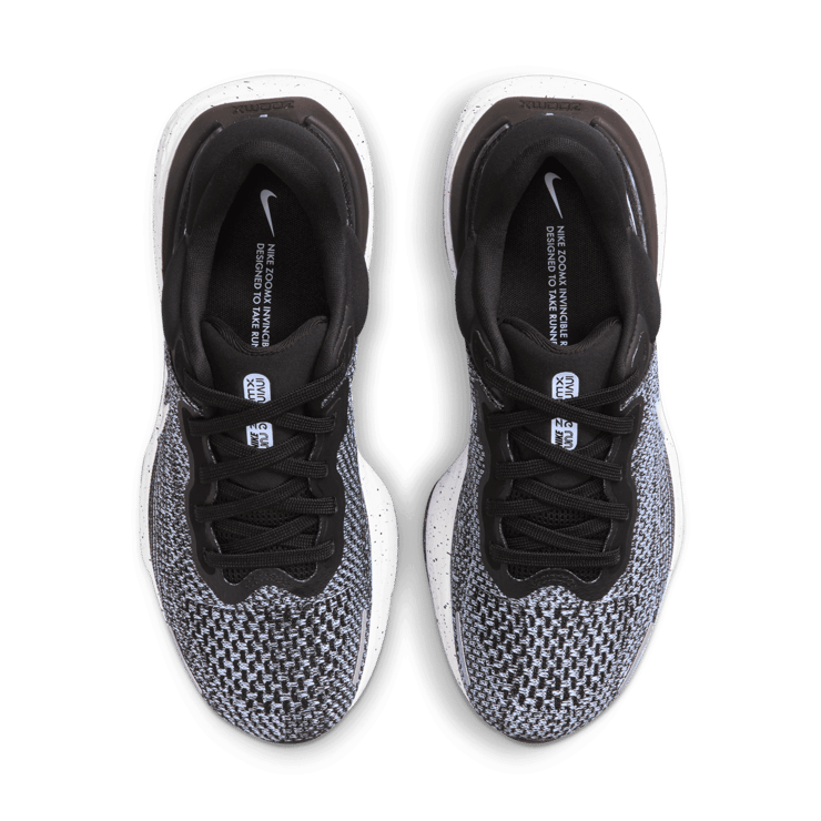 Nike ZoomX Invincible Run Flyknit White Black (W) Angle 1