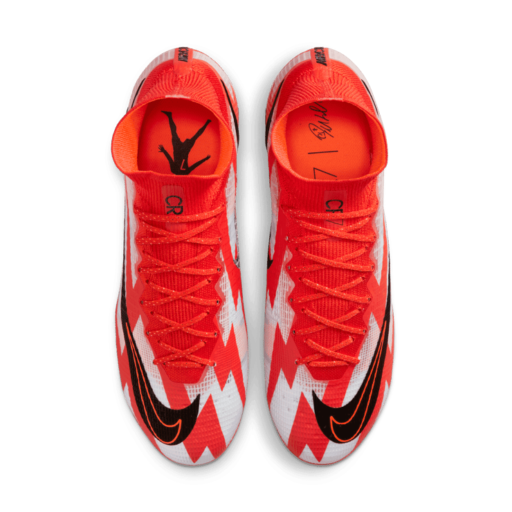Nike Mercurial Superfly 8 Elite FG CR7 Chile Red Angle 1