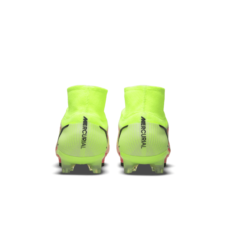 Nike Mercurial Superfly 8 Elite FG Volt Black Bright Crimson Angle 3