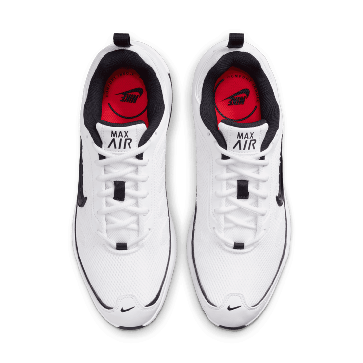 Nike Air Max AP White Bright Crimson Black Angle 1