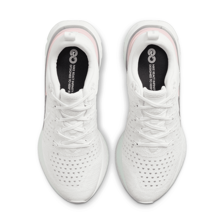 Nike React Infinity Run Flyknit 2 Platinum Tint Barely Green (W) Angle 1