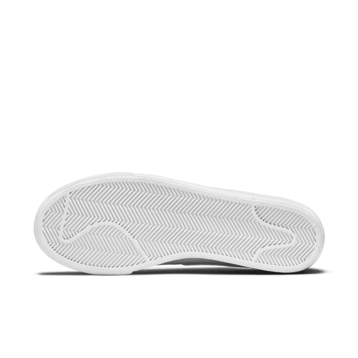 Nike Blazer Low Platform Triple White (W) Angle 0