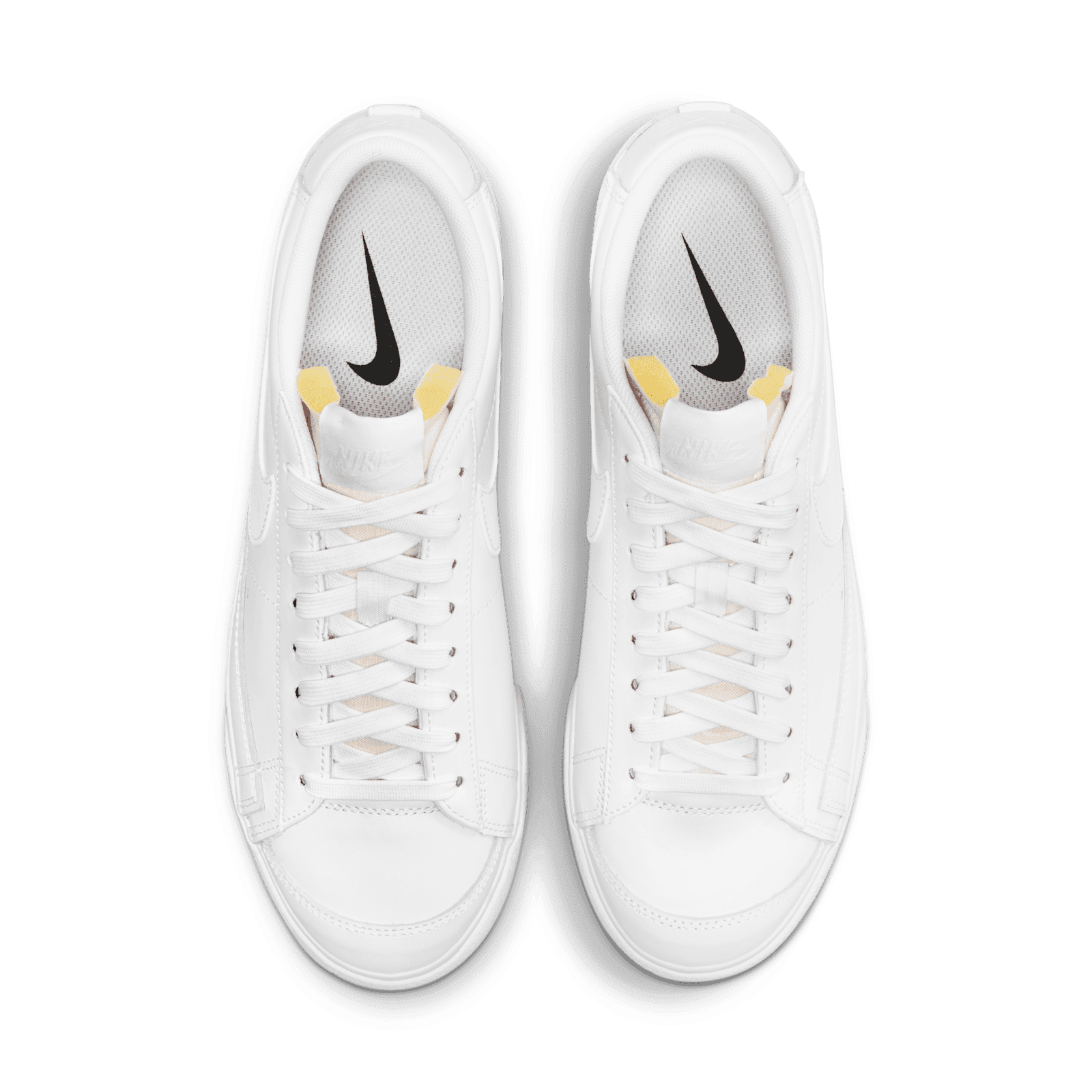 blazer low triple white