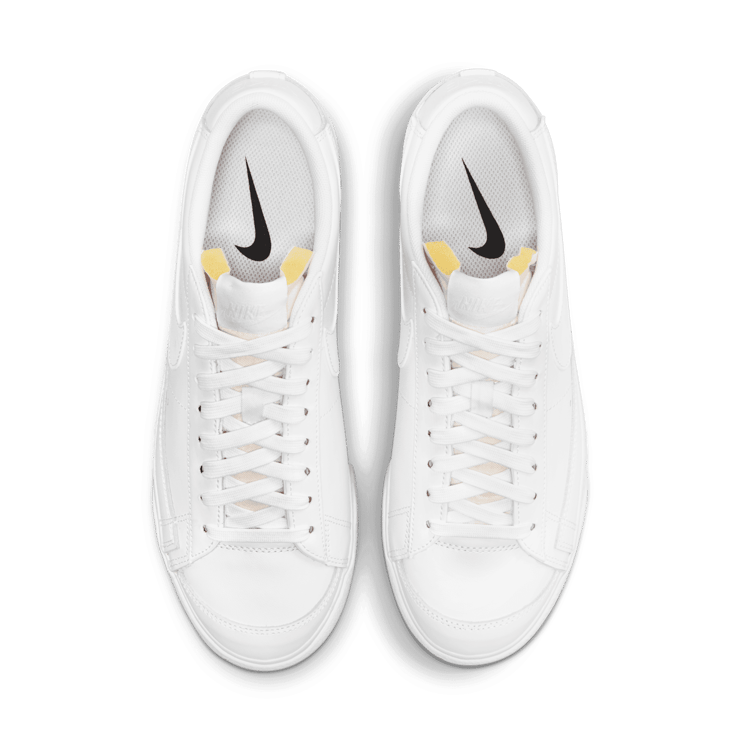 Nike Blazer Low Platform Triple White (W) Angle 1