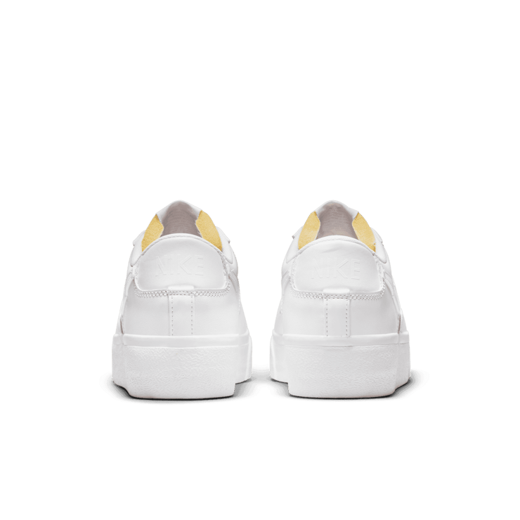 Nike Blazer Low Platform Triple White (W) Angle 3