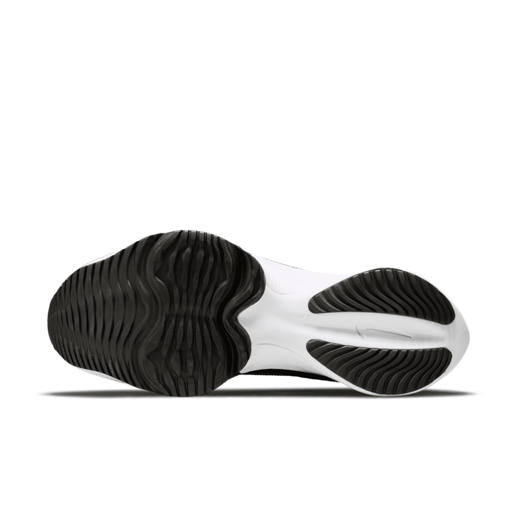 Nike Air Zoom Tempo Next% Flyknit Black White Anthracite Angle 0