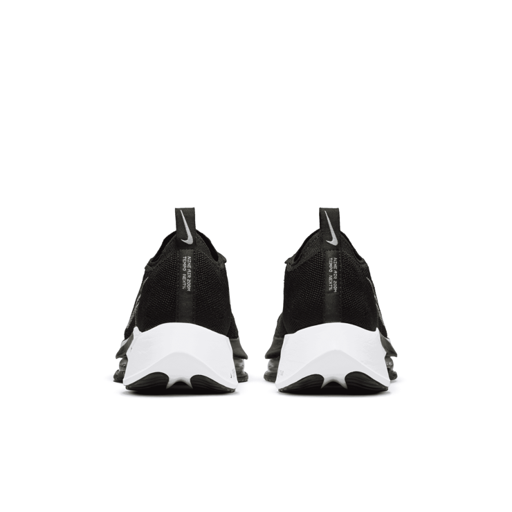 Nike Air Zoom Tempo Next% Flyknit Black White Anthracite Angle 3