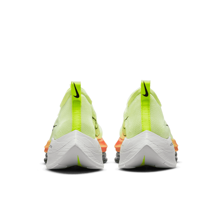 Nike Air Zoom Alphafly Next% Barely Volt Orange Angle 3