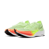 Nike ZoomX Vaporfly Next% 2 Barely Volt Hyper Orange Angle 2