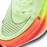 Nike ZoomX Vaporfly Next% 2 Barely Volt Hyper Orange Angle 4