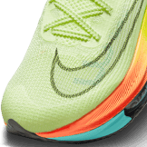 Nike Air Zoom Alphafly Next% Barely Volt Orange (W) Angle 4