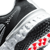 Nike Alpha Huarache Elite 3 Turf Light Smoke Grey Black Angle 5
