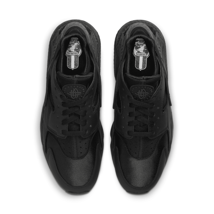 Nike Air Huarache Triple Black (2021) Angle 0