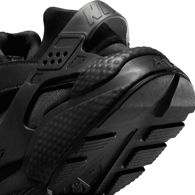 Nike Air Huarache Triple Black (2021) Angle 3