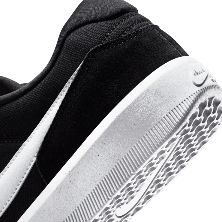 Nike SB Force 58 Black White Angle 2