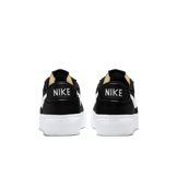 Nike Blazer Low Platform Black White (W) Angle 3