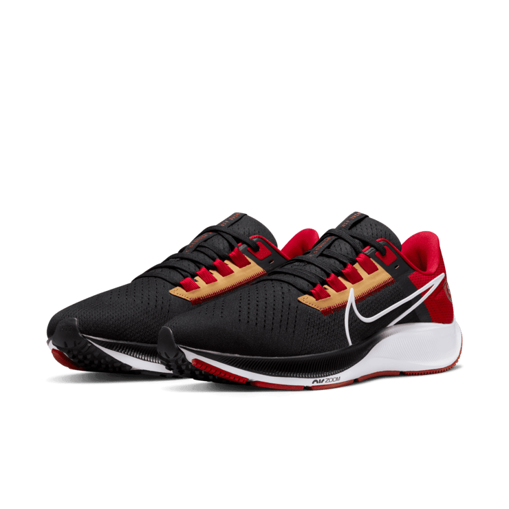 Nike Air Zoom Pegasus 38 San Francisco 49ers Angle 2