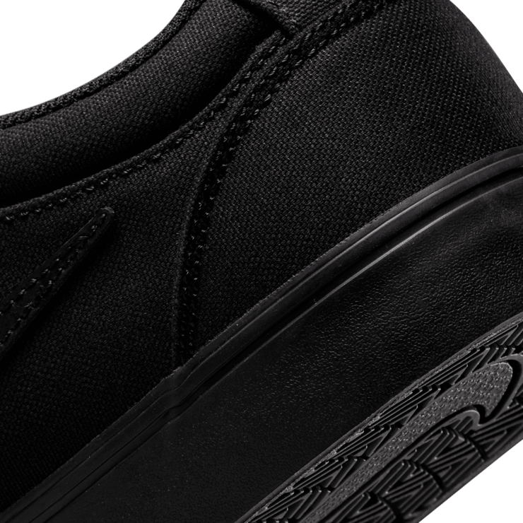 Nike SB Chron 2 Canvas Triple Black Angle 5