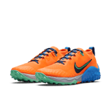 Nike Wildhorse 7 Team Orange Signal Blue Angle 2