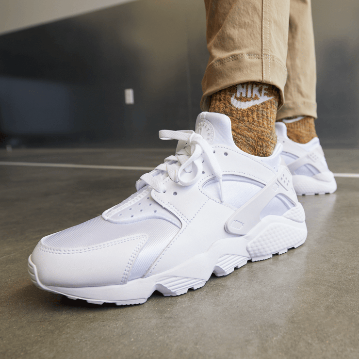 Nike Air Huarache Triple White (2021) (W) Angle 0