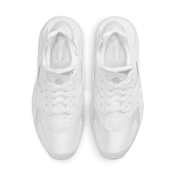 Nike Air Huarache Triple White (2021) (W) Angle 3