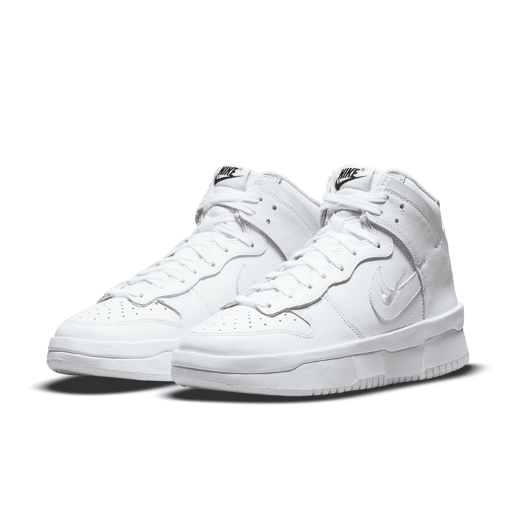 Nike Dunk High Up Summit White Sail (W) Angle 2