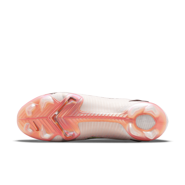 Nike Mercurial Superfly 8 Elite FG White Pink Blast Angle 0