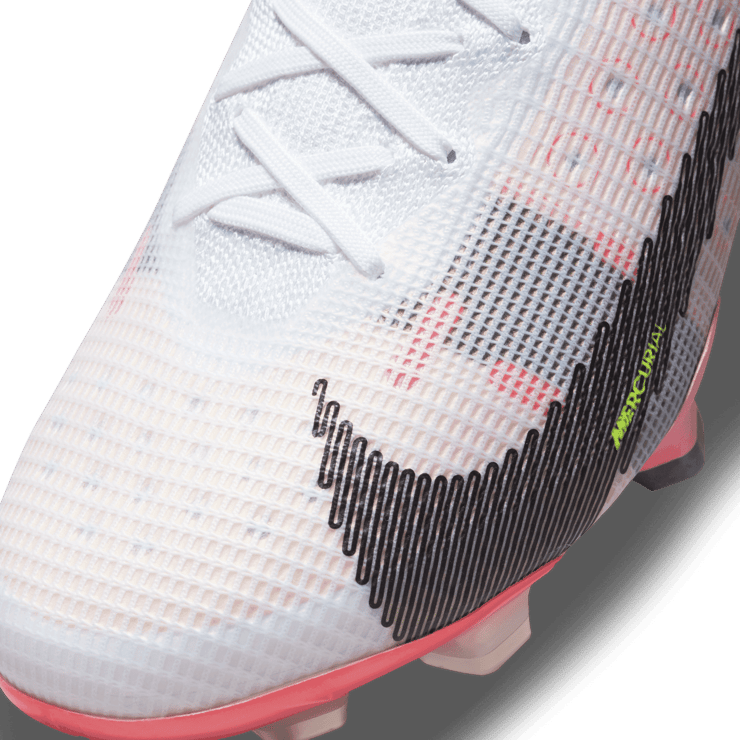 Nike Mercurial Superfly 8 Elite FG White Pink Blast Angle 5
