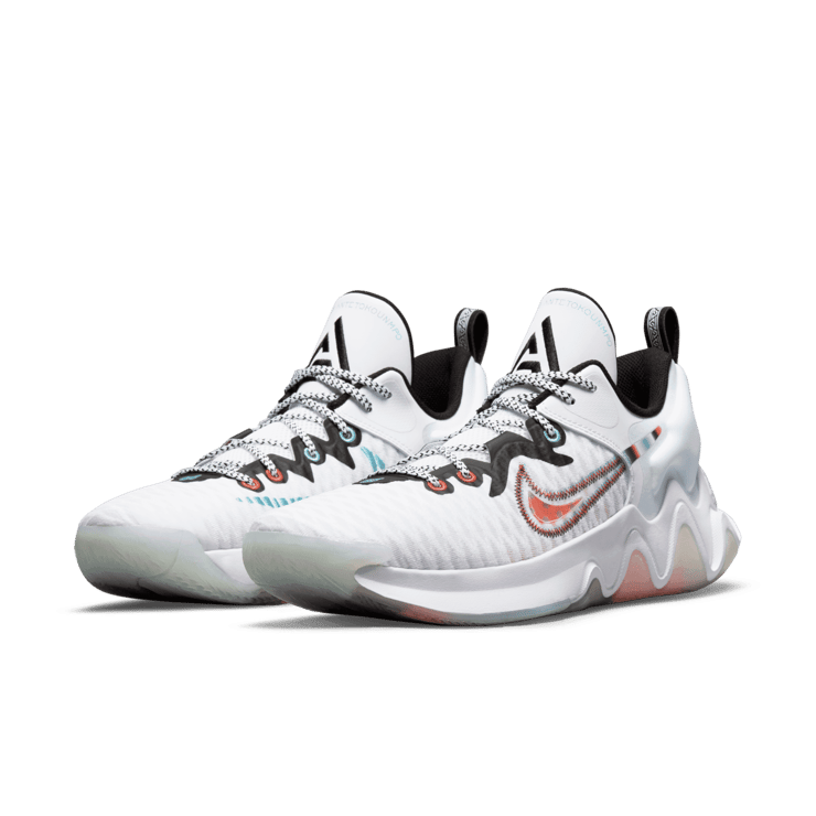 Nike Giannis Immortality White Clear Angle 2