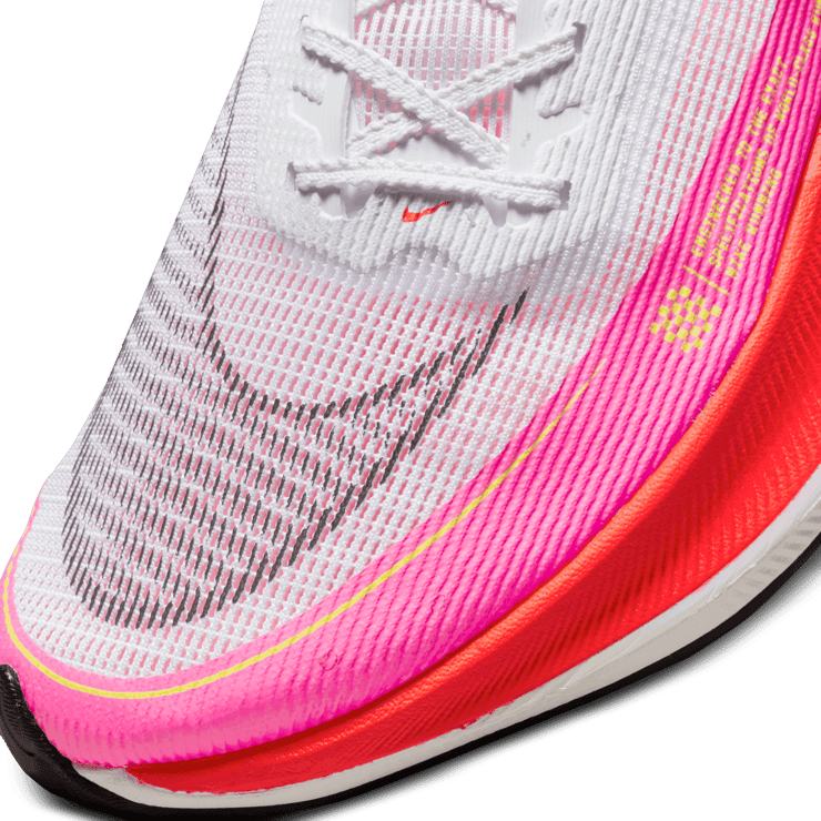 Nike ZoomX Vaporfly Next% 2 White Pink Angle 4