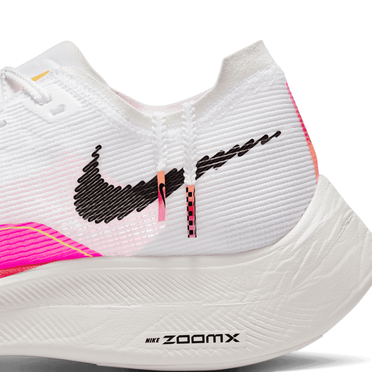 Nike ZoomX Vaporfly Next% 2 White Pink Angle 6