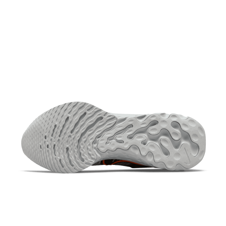 Nike React Infinity Run Flyknit 2 Light Bone Grey Orange Angle 3