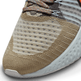 Nike React Infinity Run Flyknit 2 Light Bone Grey Orange Angle 4