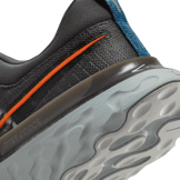 Nike React Infinity Run Flyknit 2 Light Bone Grey Orange Angle 5