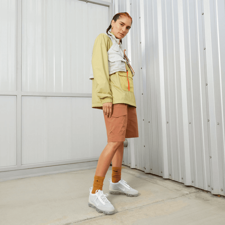 Nike Air VaporMax 2021 FK White Pure Platinum (W) Angle 7