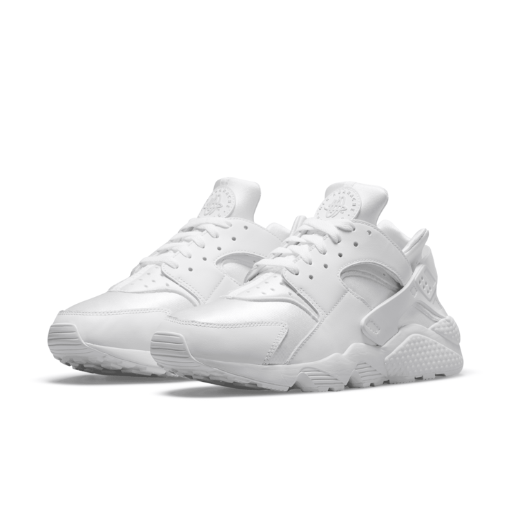 Nike Air Huarache White Pure Platinum (2021) Angle 3