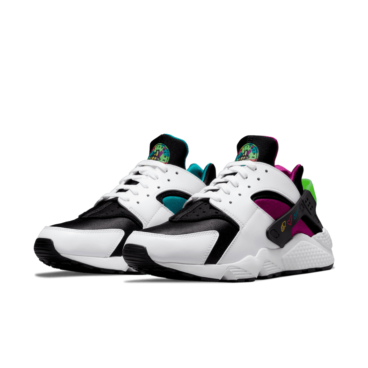 Nike Air Huarache Peace, Love, & Swoosh Angle 2