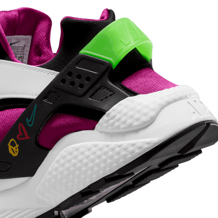 Nike Air Huarache Peace, Love, & Swoosh Angle 5