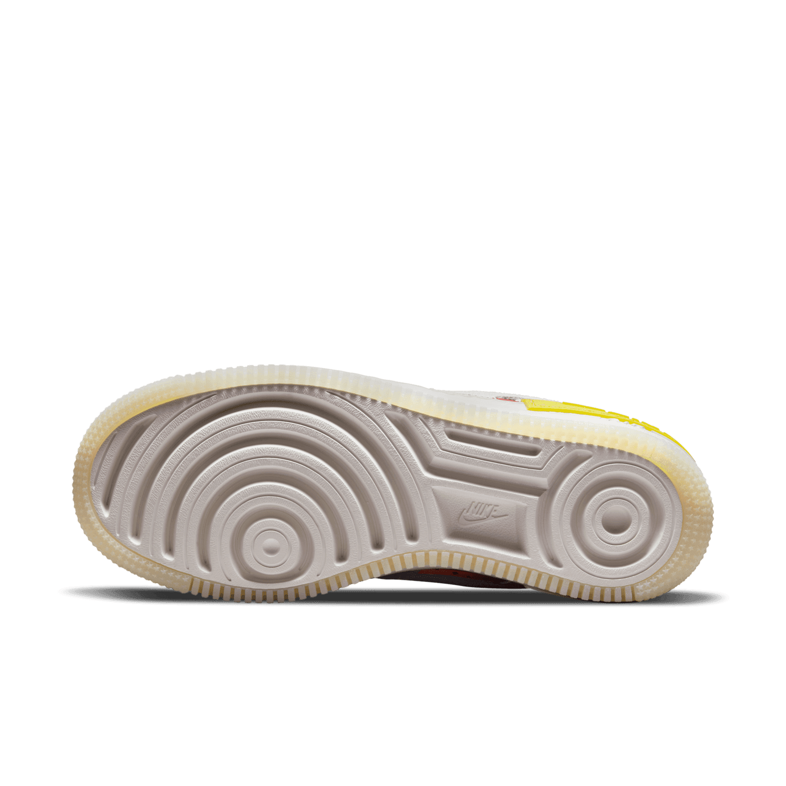 air force 1 sole print