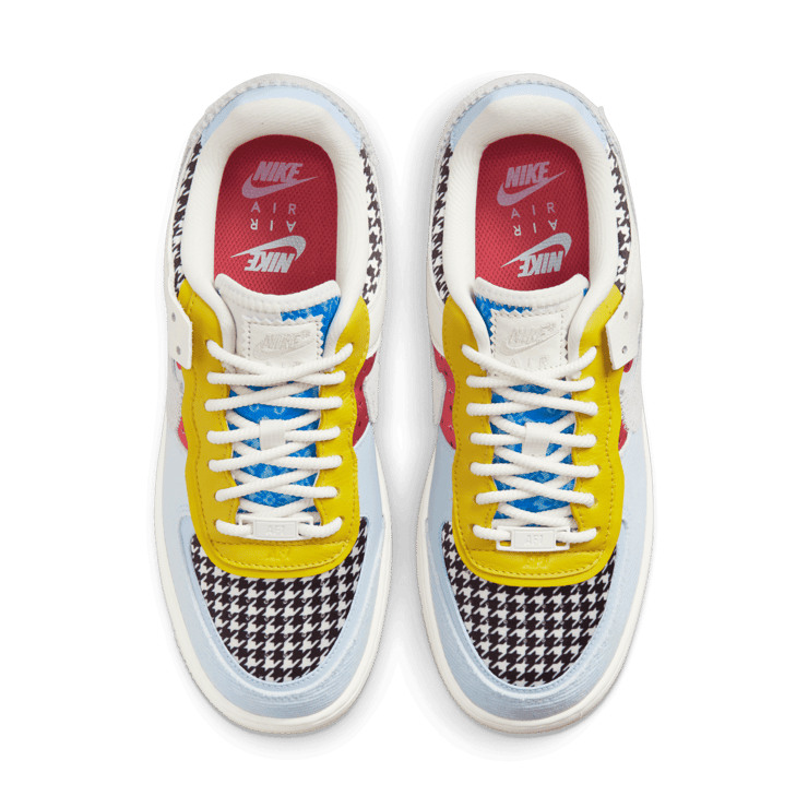 ★Nike Air Force 1 Low Shadow★Multi Print Houndstooth Nike Air Force 1 Low Shadow Multi Print Houndstooth (W