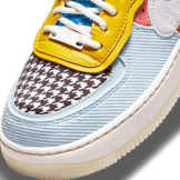 Nike Air Force 1 Low Shadow Multi Print Houndstooth (W) Angle 4