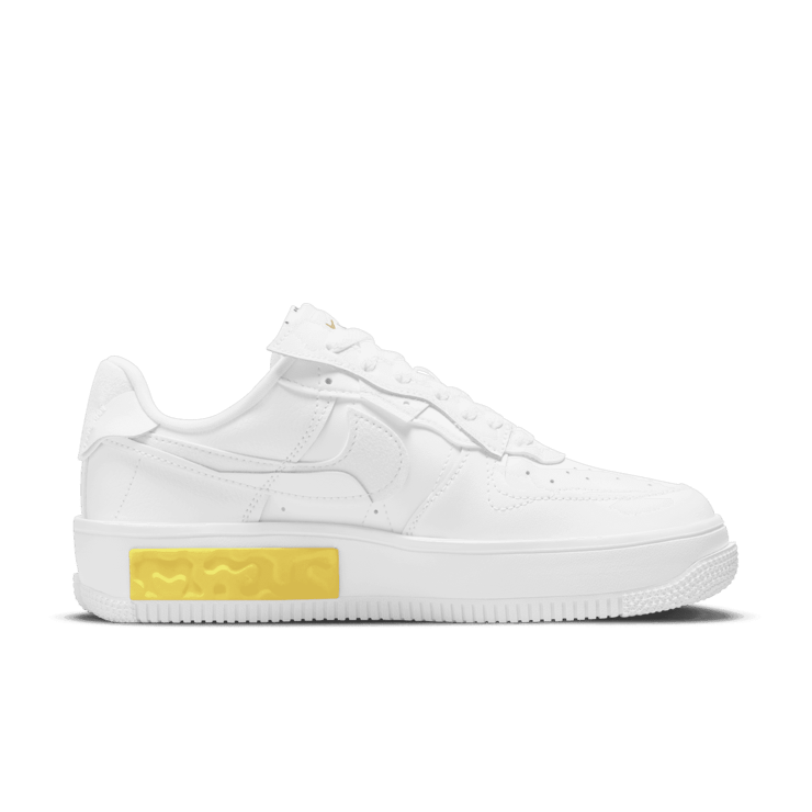 Nike Air Force 1 Low Fontanka Summit White Opti Yellow (W) Angle 1